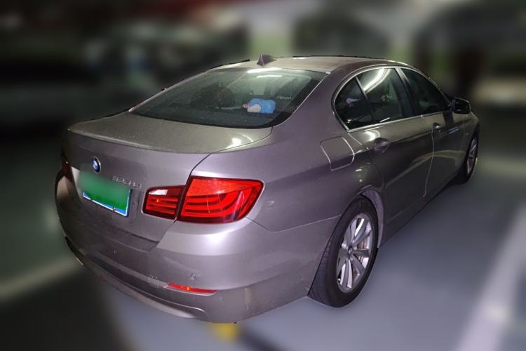Used BMW 5 Series 2013 525Li Leading Model Rear Right 45 Deg