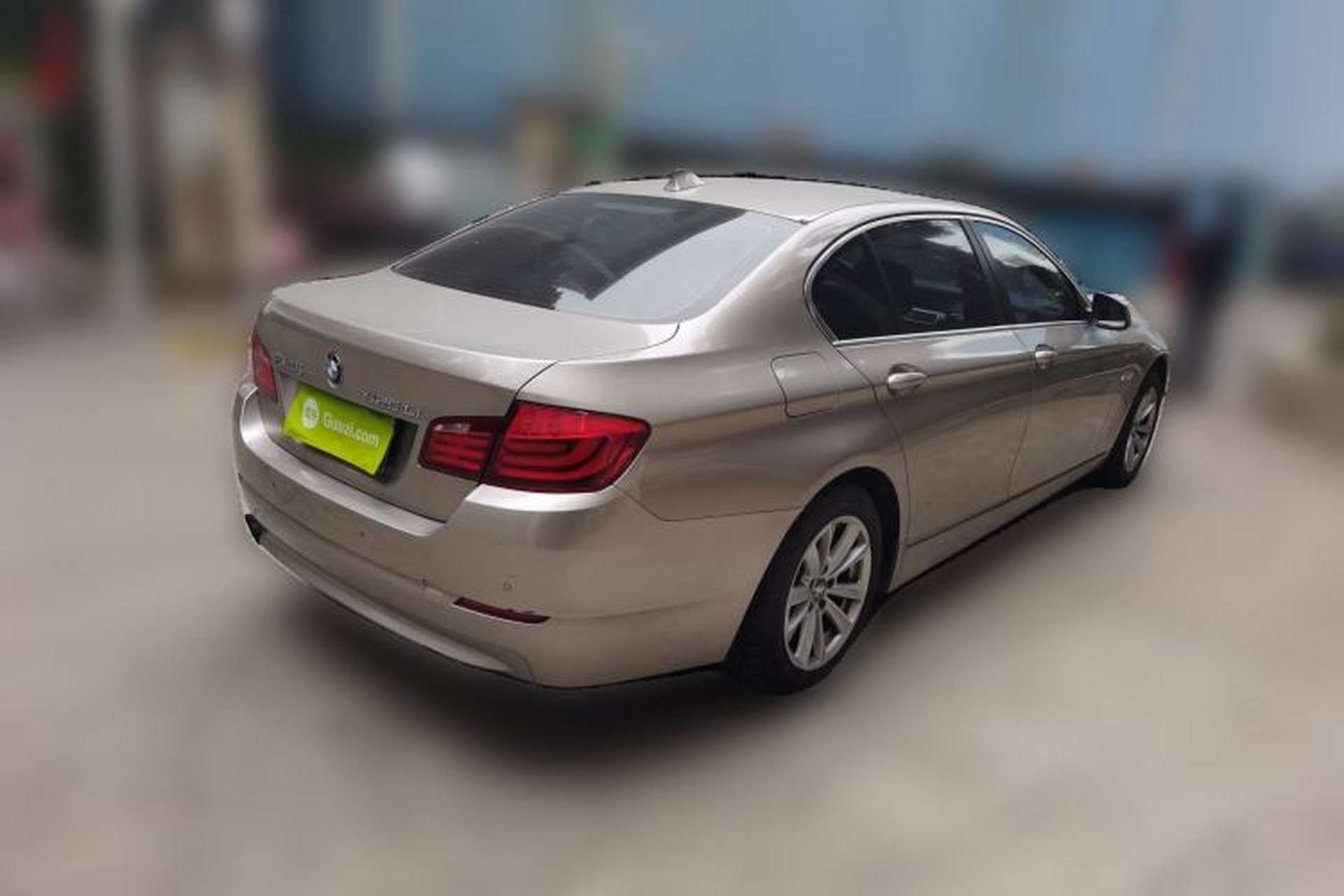 Used BMW 5 Series 2013 525Li Leading Model Rear Right 45 Deg