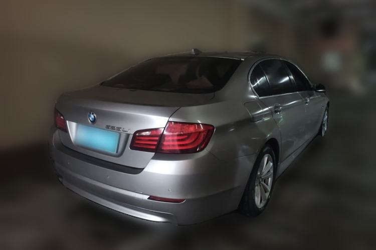 Used BMW 5 Series 2013 525Li Leading Model Rear Right 45 Deg