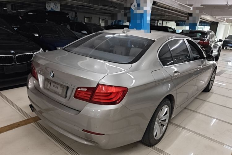 Used BMW 5 Series 2013 525Li Luxury Model Rear Right 45 Deg