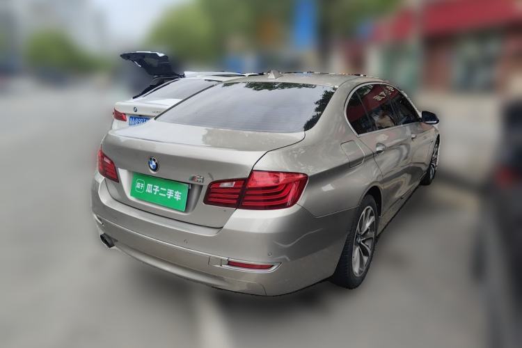 Used BMW 5 Series 2013 525Li Zhuole Edition Rear Right 45 Deg