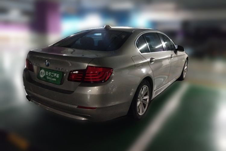 Used BMW 5 Series 2013 525Li Luxury Model Rear Right 45 Deg