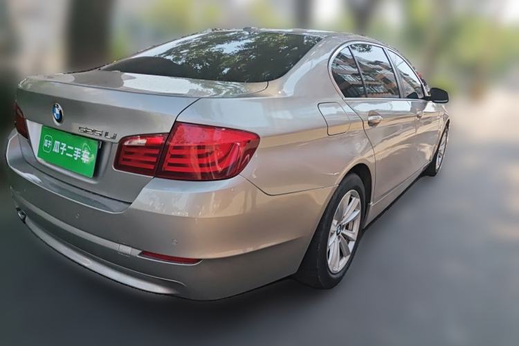 Used BMW 5 Series 2013 525Li Luxury Model Rear Right 45 Deg