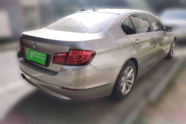 Used BMW 5 Series 2013 525Li Luxury Model Rear Right 45 Deg