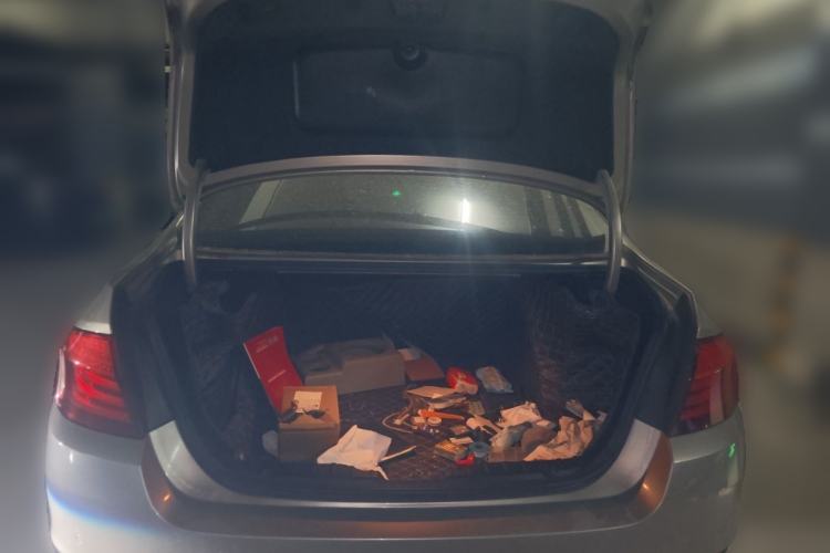 Used BMW 5 Series 2013 525Li Luxury Model Trunk