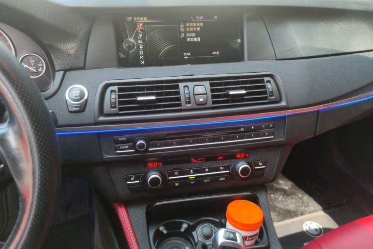 Used BMW 5 Series 2013 525Li Leading Model Audio And AC Panel