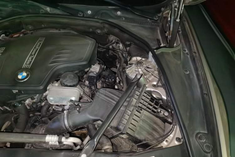 Used BMW 5 Series 2013 525Li Leading Model Engine Bay Left