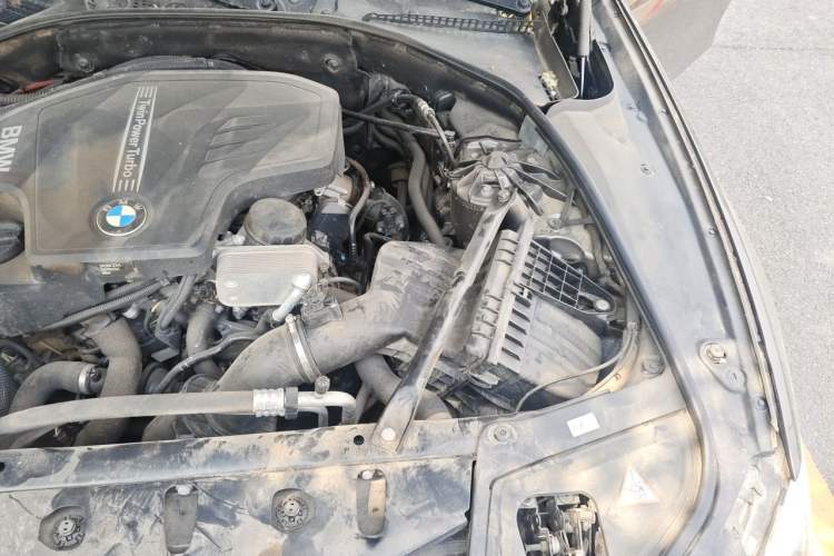 Used BMW 5 Series 2013 525Li Luxury Model Engine Bay Left