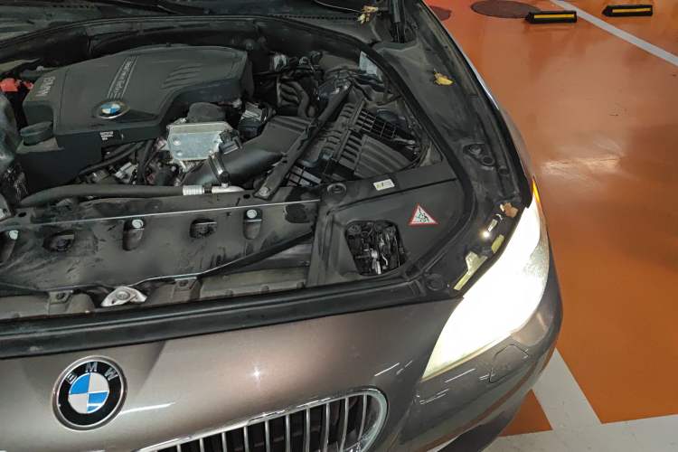 Used BMW 5 Series 2013 525Li Leading Model Engine Bay Left