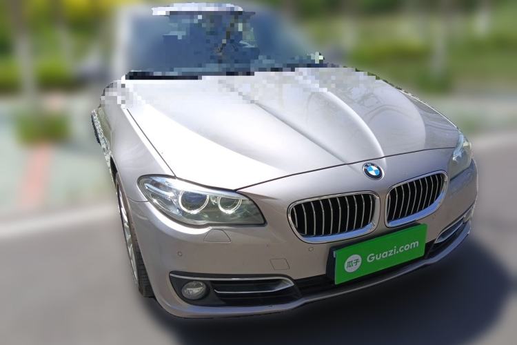 Used BMW 5 Series 2013 525Li Luxury Model Front Right 45 Deg