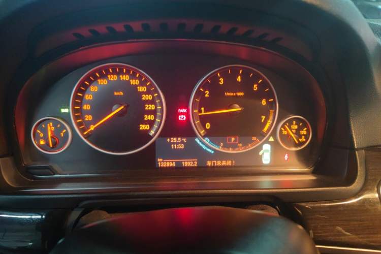 Used BMW 5 Series 2013 525Li Luxury Model Instrument Cluster