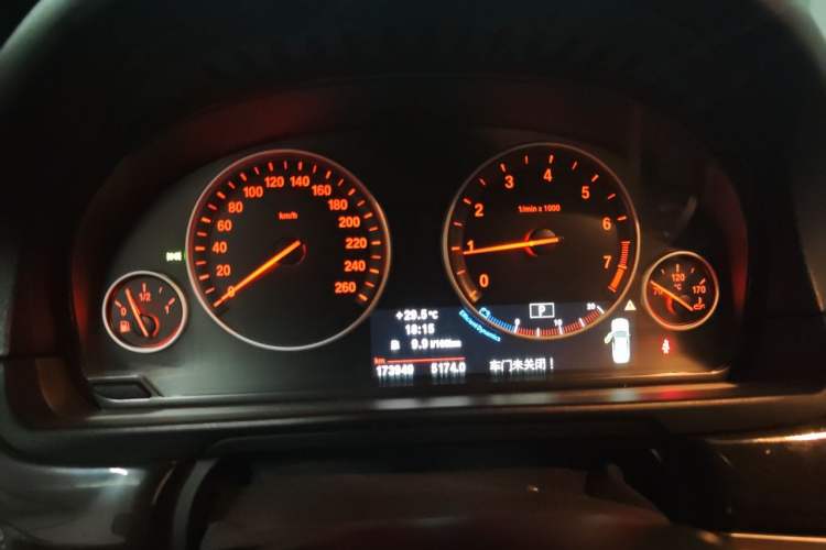 Used BMW 5 Series 2013 525Li Luxury Model Instrument Cluster