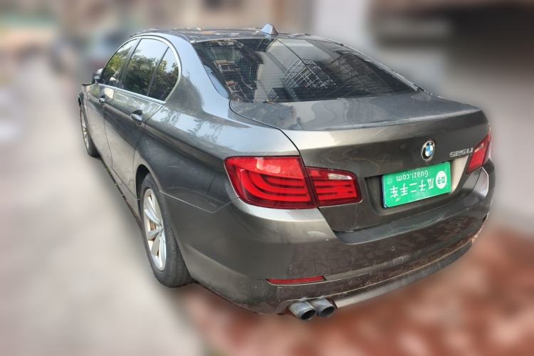 Used BMW 5 Series 2013 525Li Luxury Model Rear Left 45 Deg