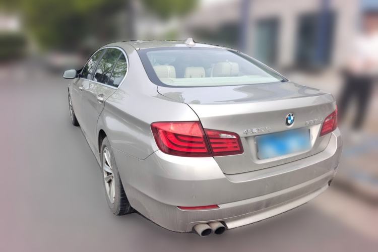 Used BMW 5 Series 2013 525Li Leading Model Rear Left 45 Deg