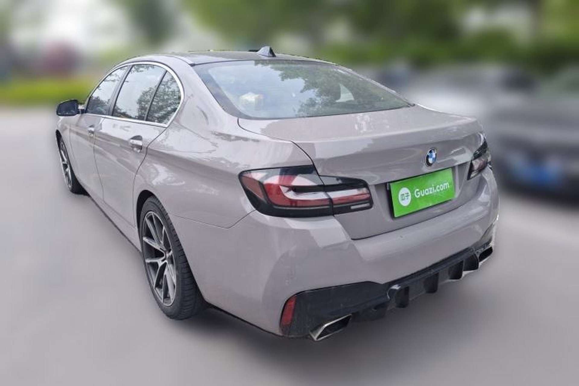 Used BMW 5 Series 2013 525Li Luxury Model Rear Left 45 Deg