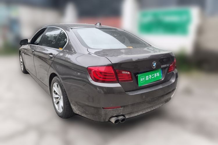 Used BMW 5 Series 2013 525Li Luxury Model Rear Left 45 Deg