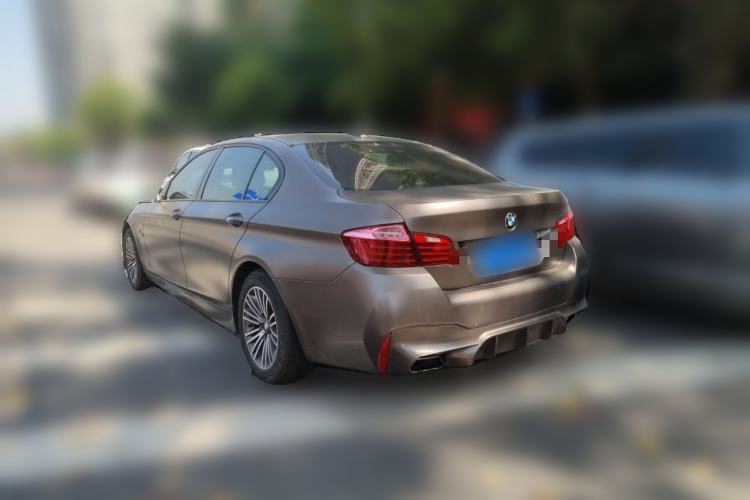 Used BMW 5 Series 2013 525Li Leading Model Rear Left 45 Deg