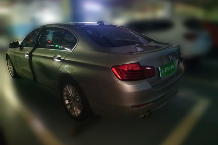 Used BMW 5 Series 2013 525Li Leading Model Rear Left 45 Deg