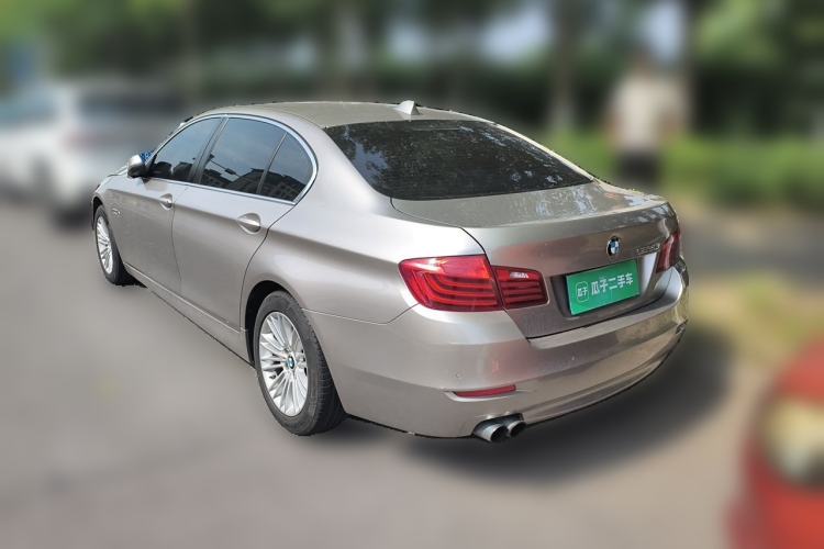 Used BMW 5 Series 2013 525Li Leading Model Rear Left 45 Deg