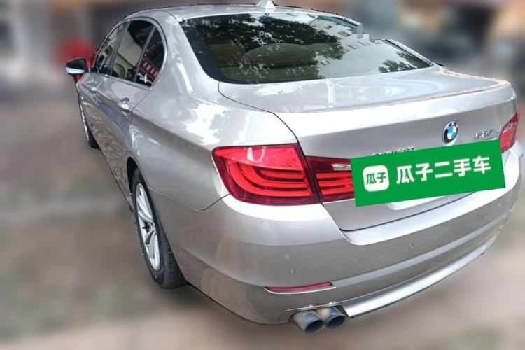 Used BMW 5 Series 2013 525Li Luxury Model Rear Left 45 Deg