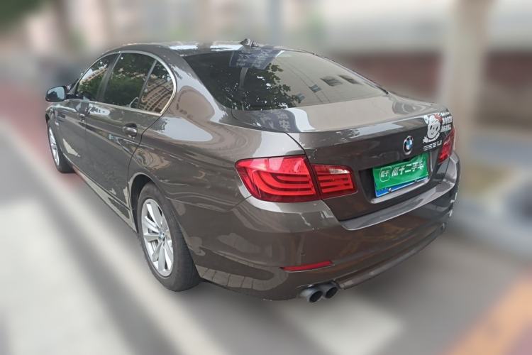 Used BMW 5 Series 2013 525Li Leading Model Rear Left 45 Deg
