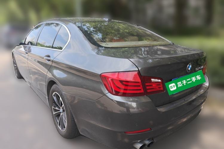 Used BMW 5 Series 2013 525Li Luxury Model Rear Left 45 Deg