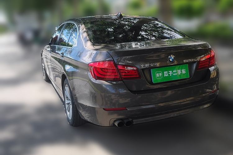 Used BMW 5 Series 2013 520Li Elegant Edition Rear Left 45 Deg