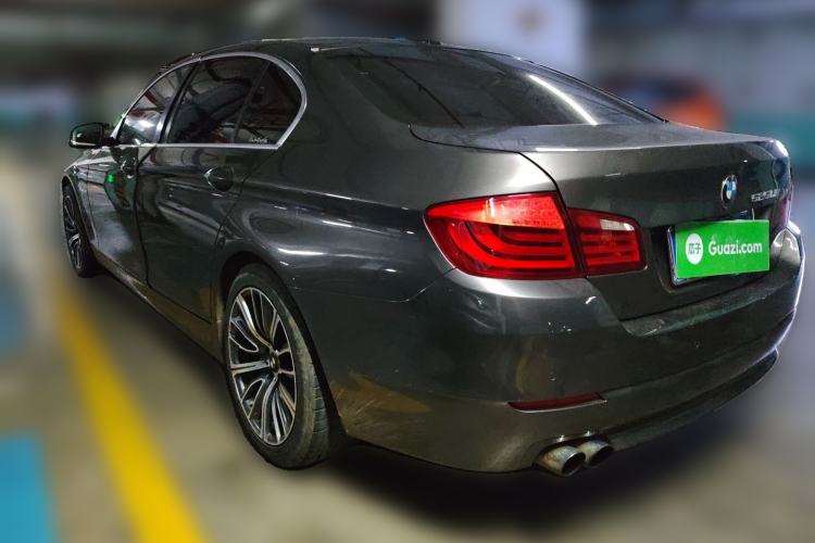 Used BMW 5 Series 2013 525Li Leading Model Rear Left 45 Deg