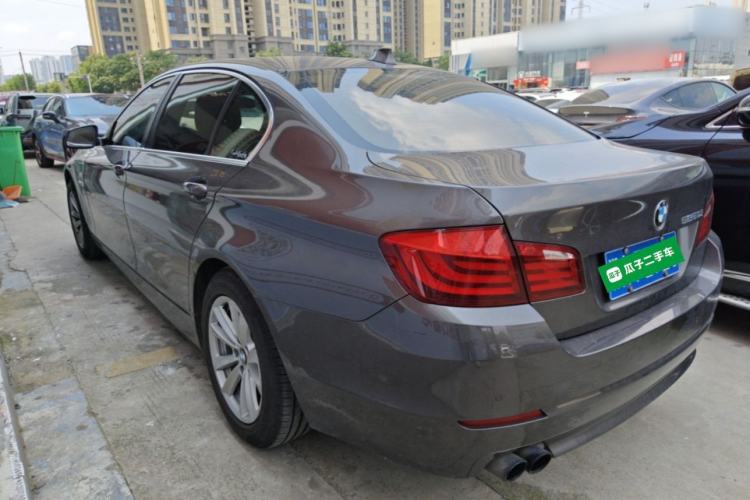 Used BMW 5 Series 2013 525Li Luxury Model Rear Left 45 Deg