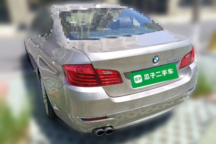 Used BMW 5 Series 2013 525Li Luxury Model Rear Left 45 Deg