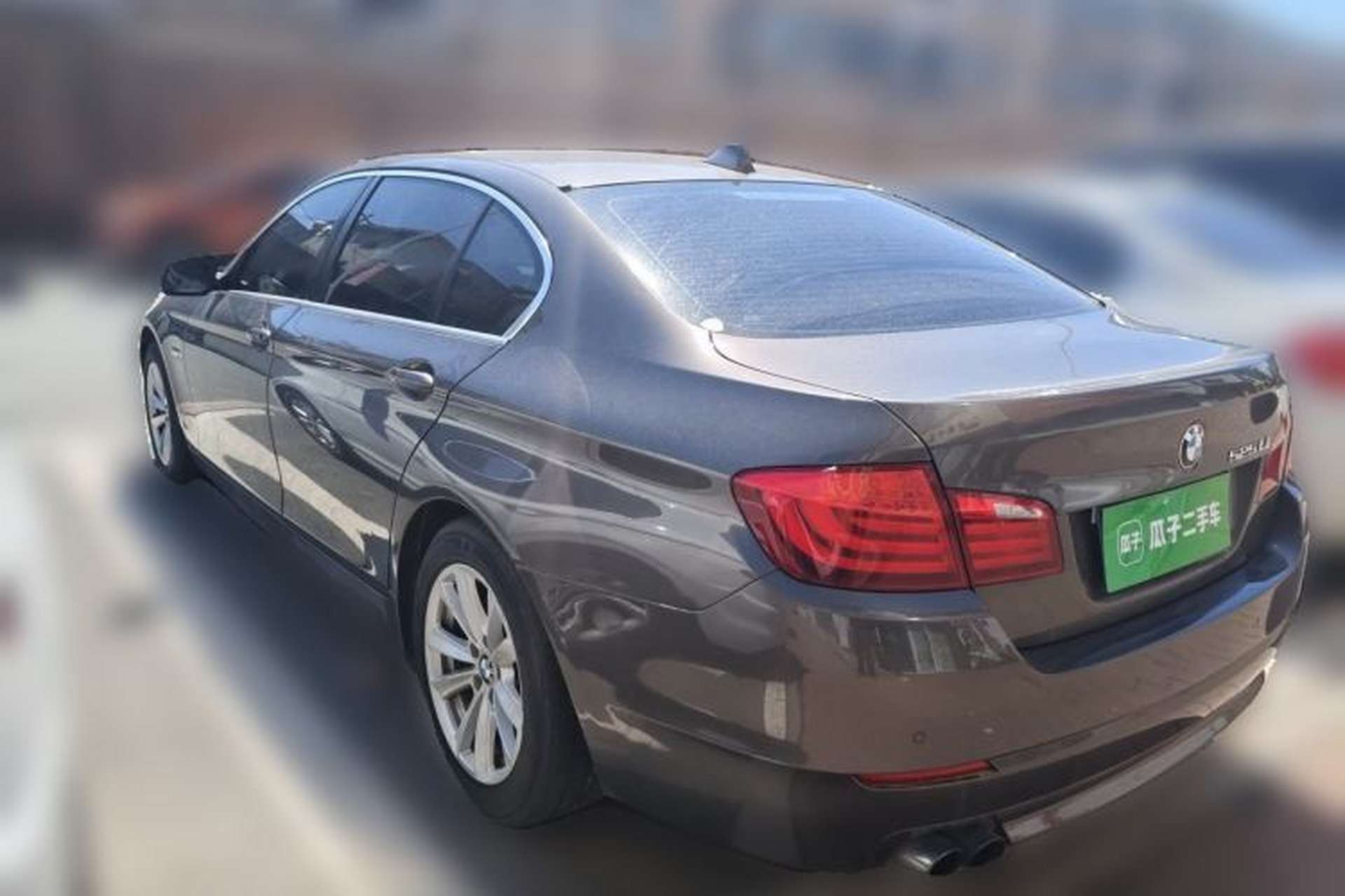Used BMW 5 Series 2013 525Li Luxury Model Rear Left 45 Deg