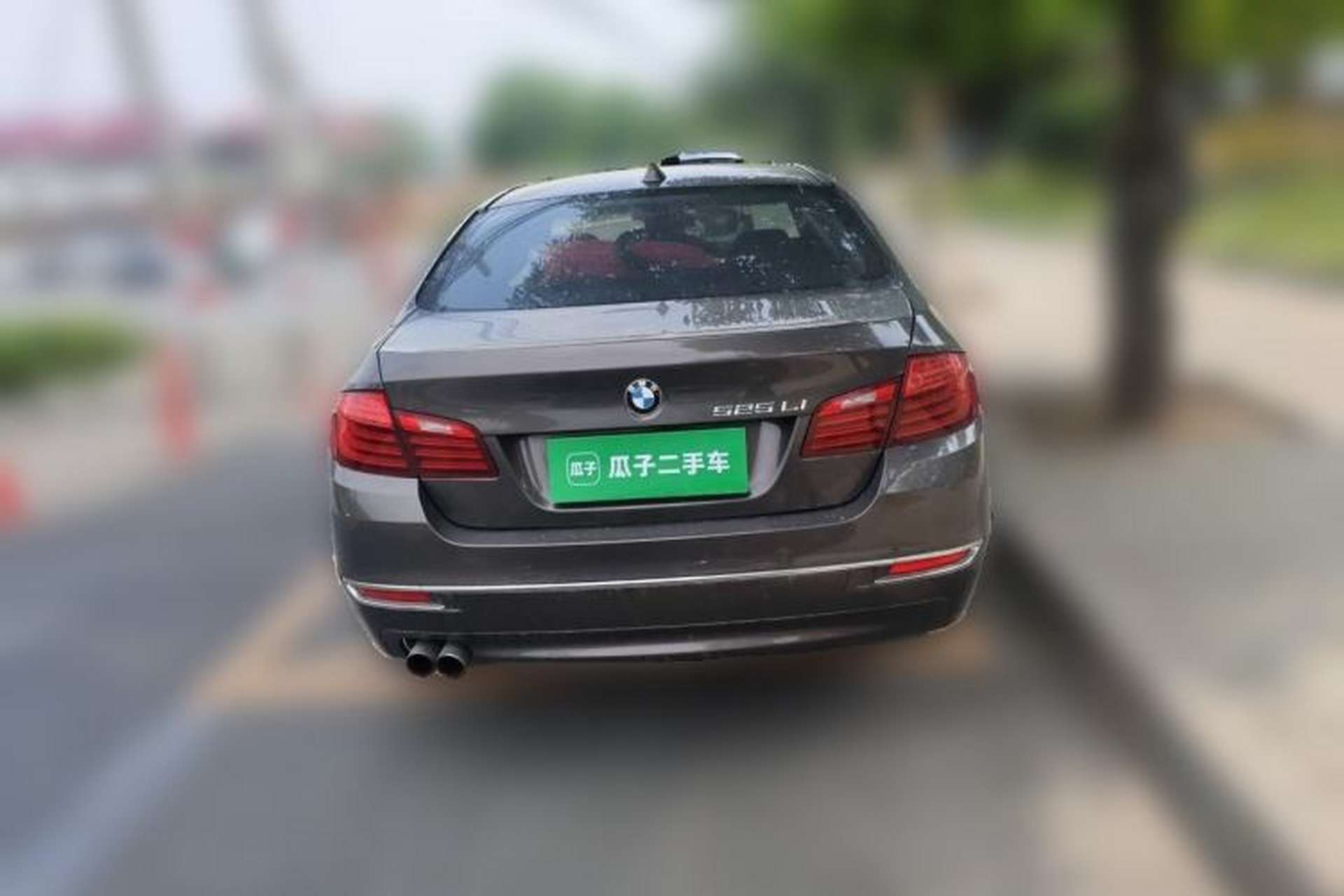 Used BMW 5 Series 2013 525Li Luxury Model Rear