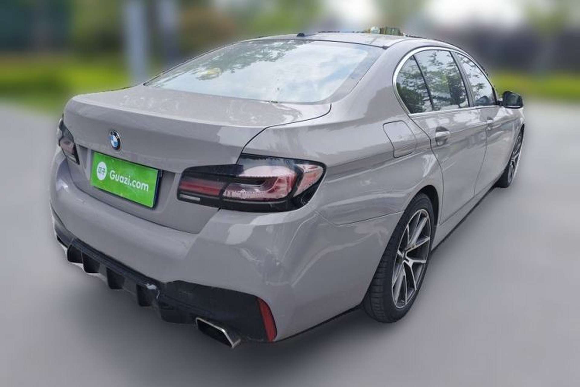 Used BMW 5 Series 2013 525Li Luxury Model Rear Right 45 Deg