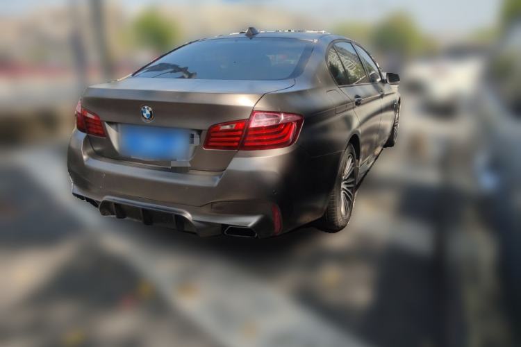 Used BMW 5 Series 2013 525Li Leading Model Rear Right 45 Deg
