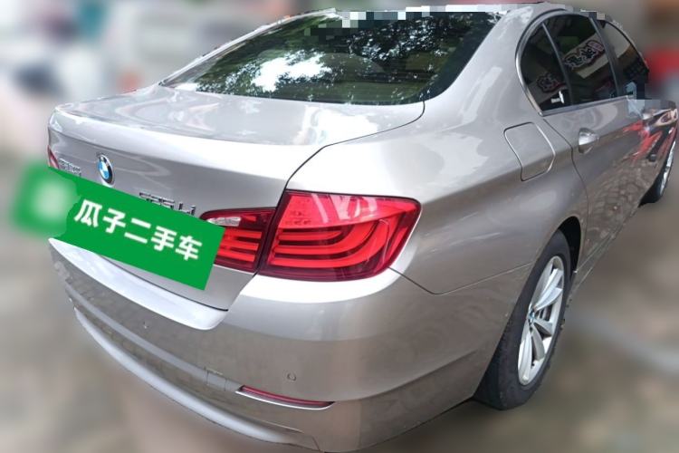 Used BMW 5 Series 2013 525Li Luxury Model Rear Right 45 Deg