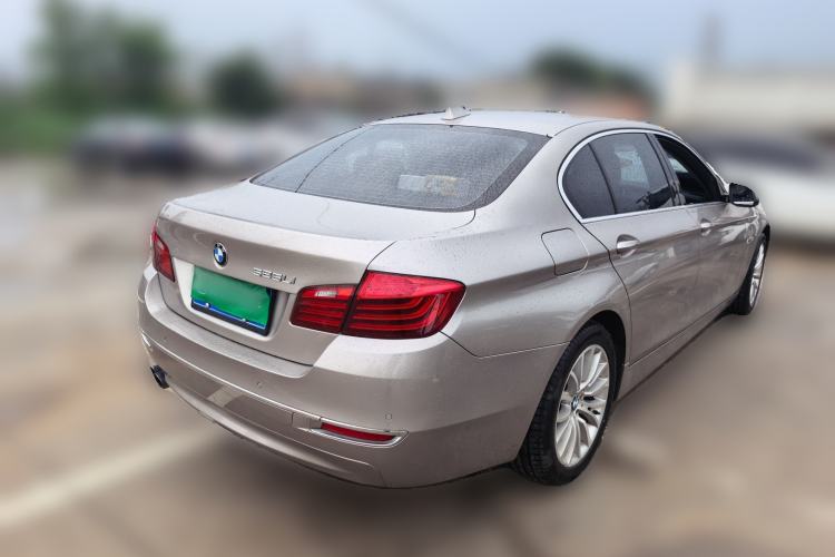 Used BMW 5 Series 2013 525Li Luxury Model Rear Right 45 Deg