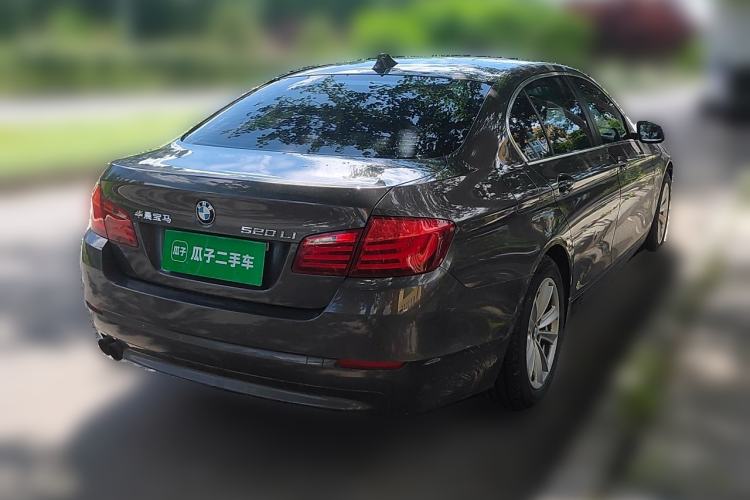 Used BMW 5 Series 2013 520Li Elegant Edition Rear Right 45 Deg