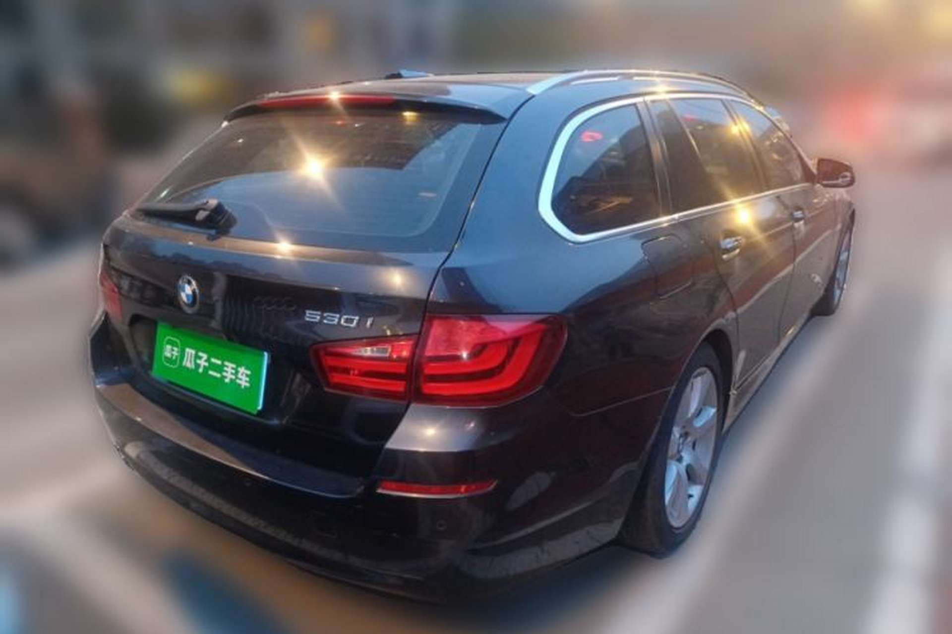 Used BMW 5 Series 2013 530i Luxury Touring Edition Rear Right 45 Deg