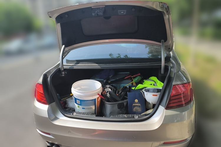 Used BMW 5 Series 2013 525Li Leading Model Trunk