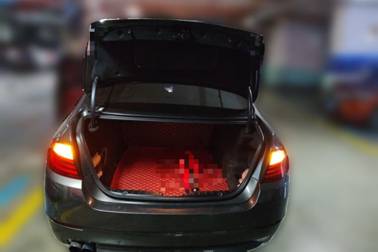 Used BMW 5 Series 2013 525Li Leading Model Trunk