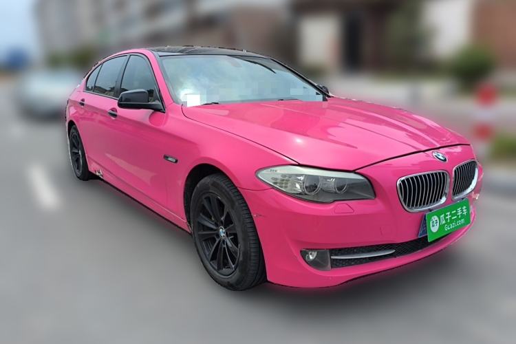 Used BMW 5 Series 2013 525Li Luxury Model Front Right 45 Deg