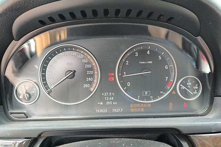 Used BMW 5 Series 2013 525Li Luxury Model Instrument Cluster