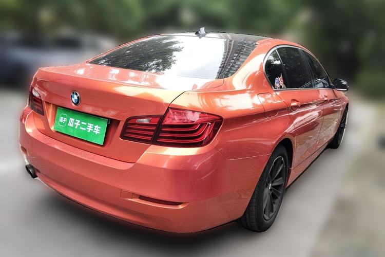 Used BMW 5 Series 2013 520Li Elegant Edition Rear Right 45 Deg