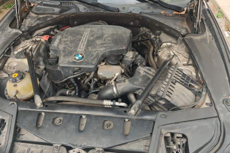 Used BMW 5 Series 2013 525Li Luxury Model Engine Bay Left