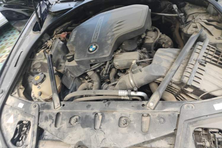 Used BMW 5 Series 2013 525Li Leading Model Engine Bay