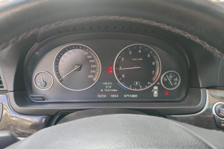 Used BMW 5 Series 2013 525Li Luxury Model Instrument Cluster
