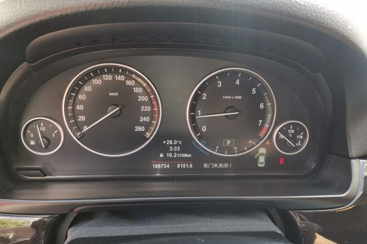 Used BMW 5 Series 2013 525Li Luxury Model Instrument Cluster