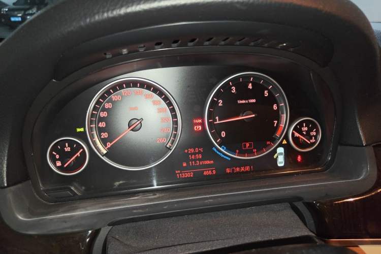 Used BMW 5 Series 2013 525Li Luxury Model Instrument Cluster