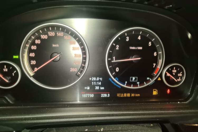 Used BMW 5 Series 2013 525Li Luxury Model Instrument Cluster