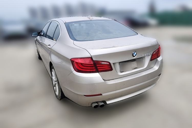 Used BMW 5 Series 2013 530Li Leading Model Rear Left 45 Deg